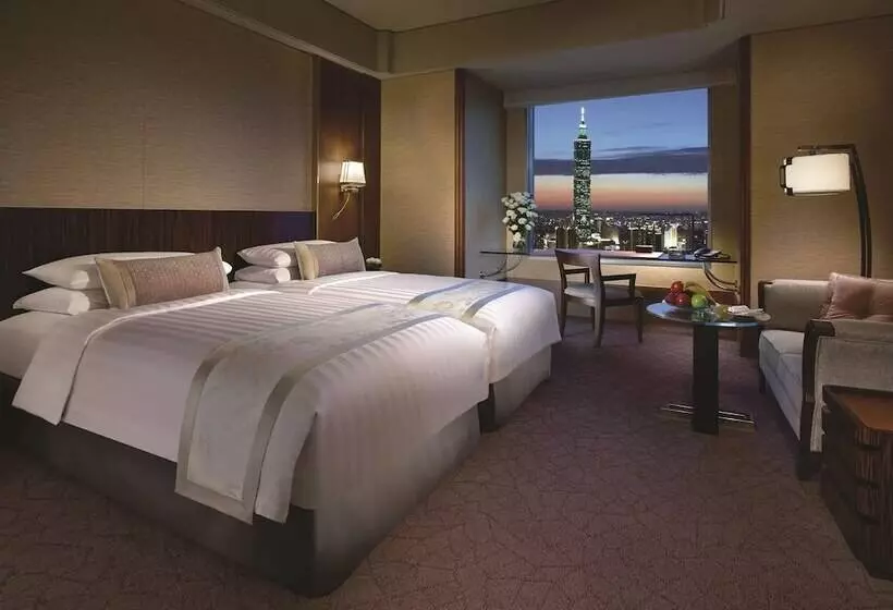 Deluxe-huone Näkymä, Shangrila Far Eastern, Taipei