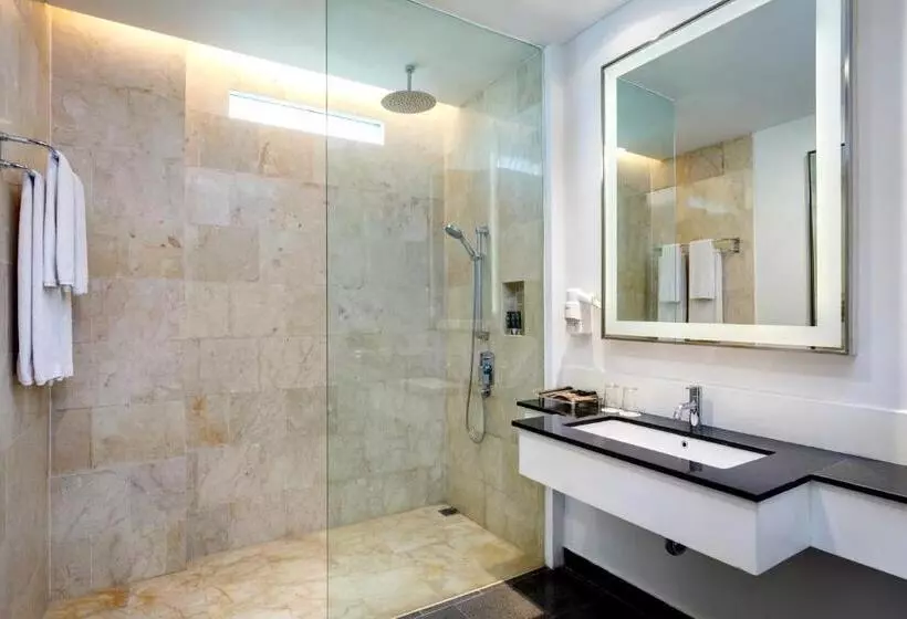 プールの見えるスーペリアルーム, Novotel Palembang