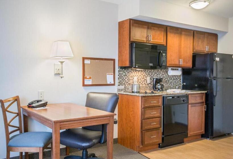 キングサイドベッドのスタンダードワンルーム, Candlewood Suites Pittsburgh Cranberry, An Ihg