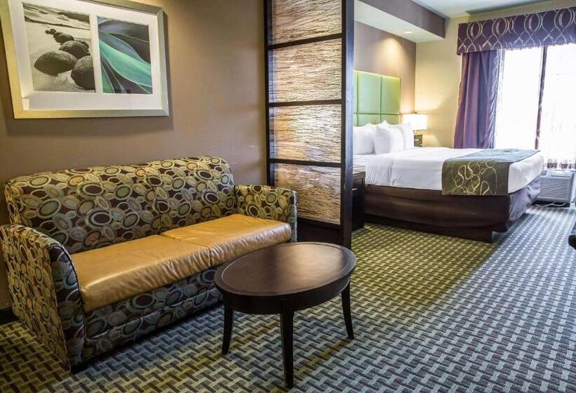 キングサイズベッドのスイートルーム, Comfort Suites New Bern Near Cherry Point