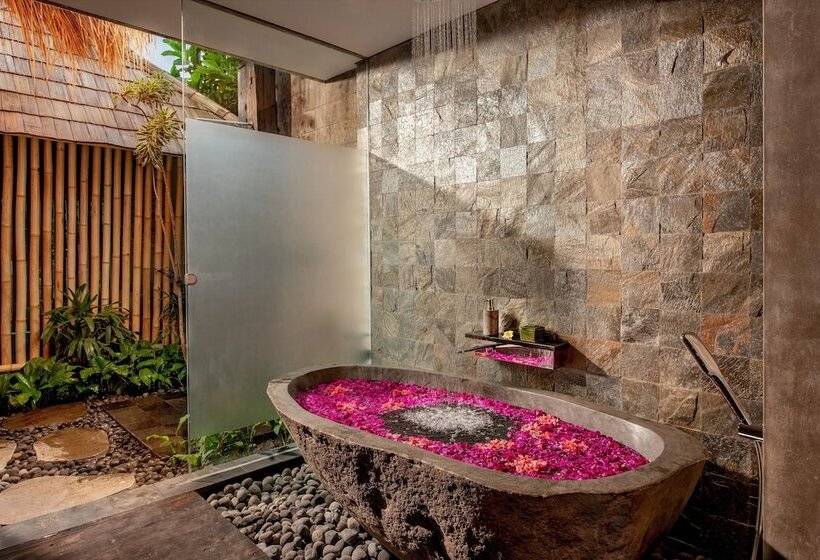 جناح مزود بحمام سباحة, Fivelements Retreat Bali