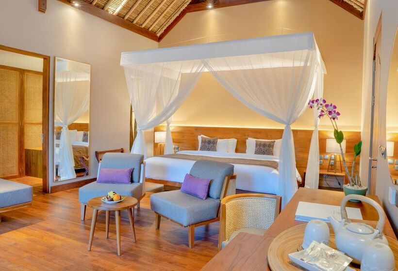 جناح مزود بحمام سباحة, Fivelements Retreat Bali