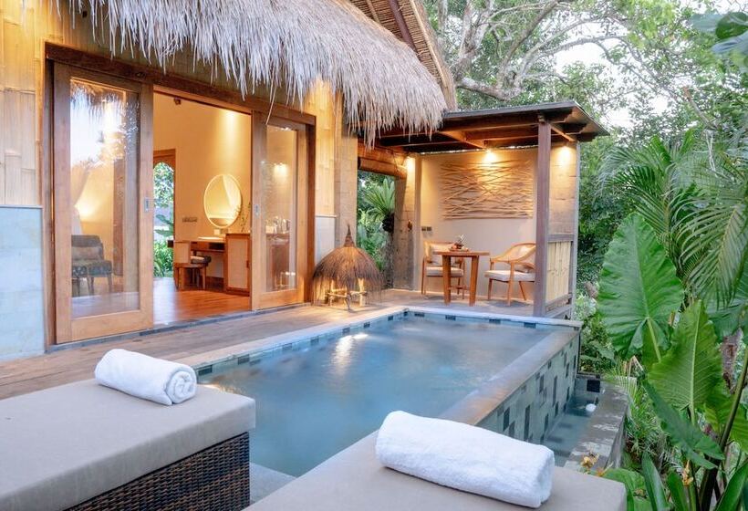 جناح مزود بحمام سباحة, Fivelements Retreat Bali