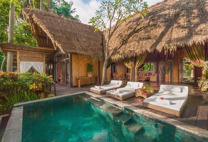 جناح مزود بحمام سباحة, Fivelements Retreat Bali