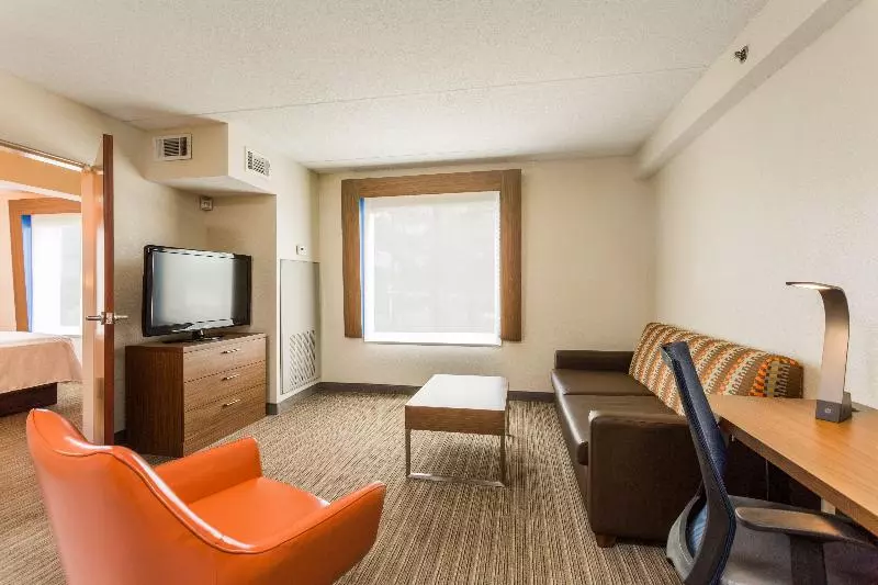 キングサイズベッドのスイートルーム, Holiday Inn Express Hotel And Suites Petersburg   Fort Lee, An Ihg