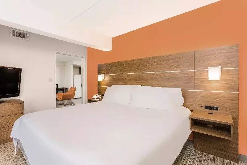 キングサイズベッドのスイートルーム, Holiday Inn Express Hotel And Suites Petersburg   Fort Lee, An Ihg