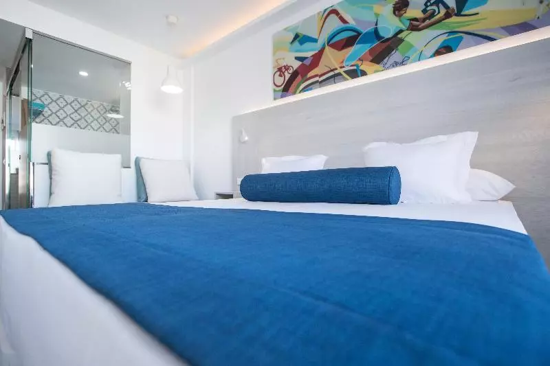 اتاق استاندارد با چشم‌انداز دریا, Surfing Colors Apartamentos