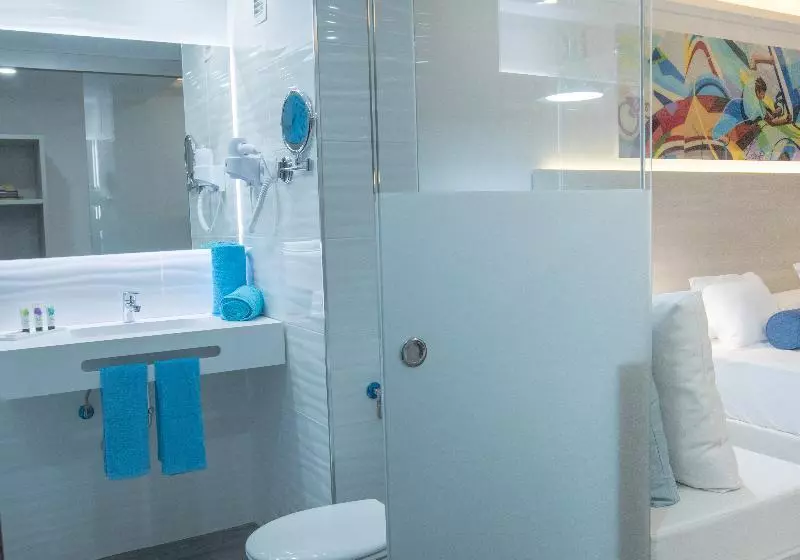 اتاق استاندارد با چشم‌انداز دریا, Surfing Colors Apartamentos