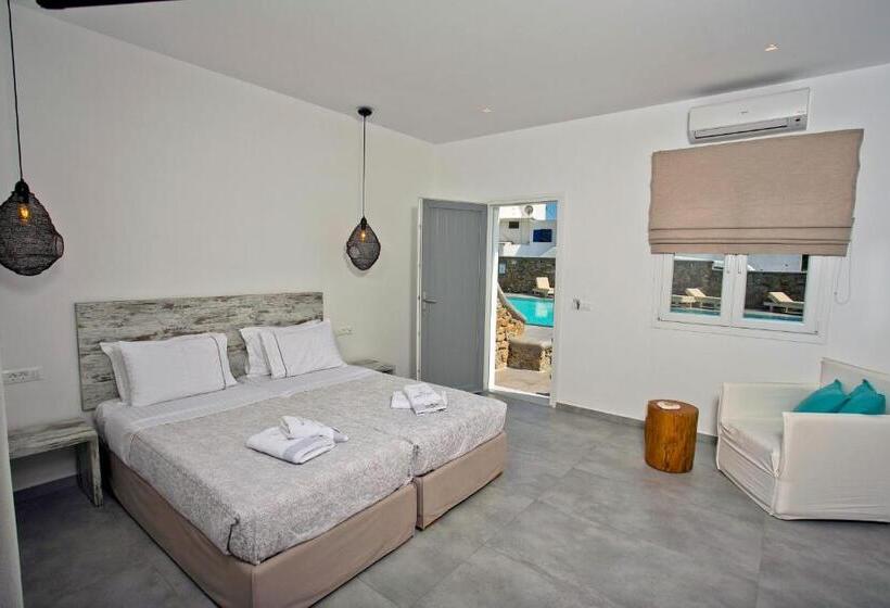 Номер Deluxe Вид на Бассейн, Annamaria Mykonos