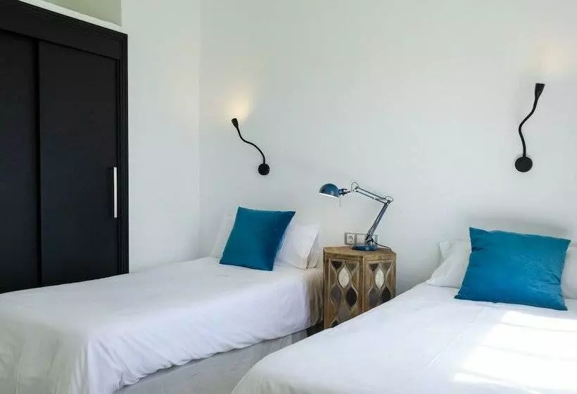 Huoneisto 1 Makuuhuone Merinäkymä, Apartamentos Islamar Arrecife