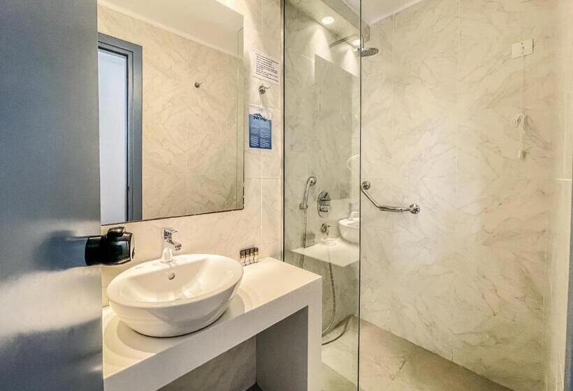 غرفة قياسية مطلّة علي حمام السباحة, Alia Beach Hotel By Estia