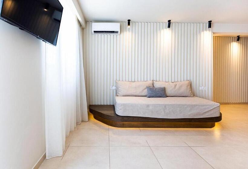 جناح إدارى مطل على البحر, Alia Beach Hotel By Estia