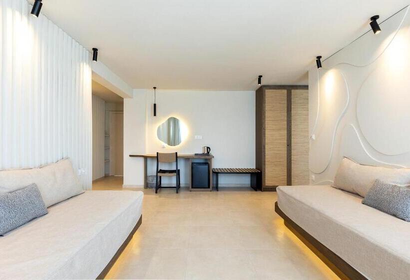 جناح إدارى مطل على البحر, Alia Beach Hotel By Estia