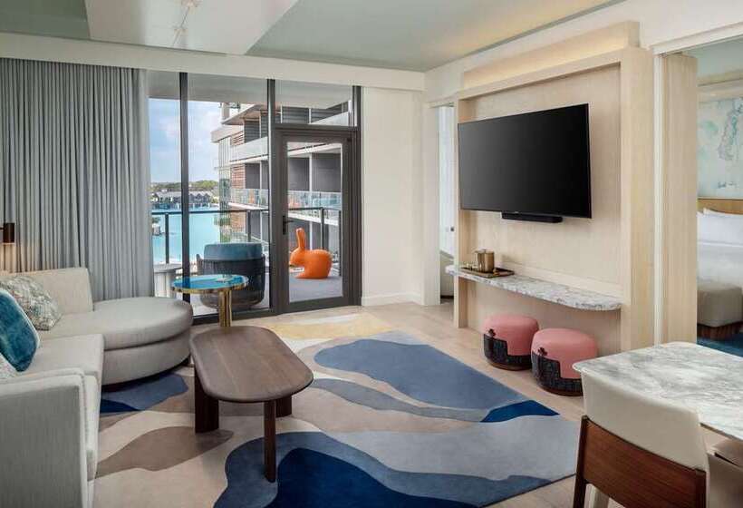 מיטת קינג בסוויטה, Hilton Dallas/rockwall Lakefront