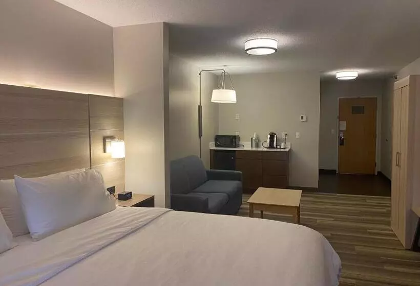 キングサイズベッドのスイートルーム, Holiday Inn Express Hotel & Suites Logansport, An Ihg