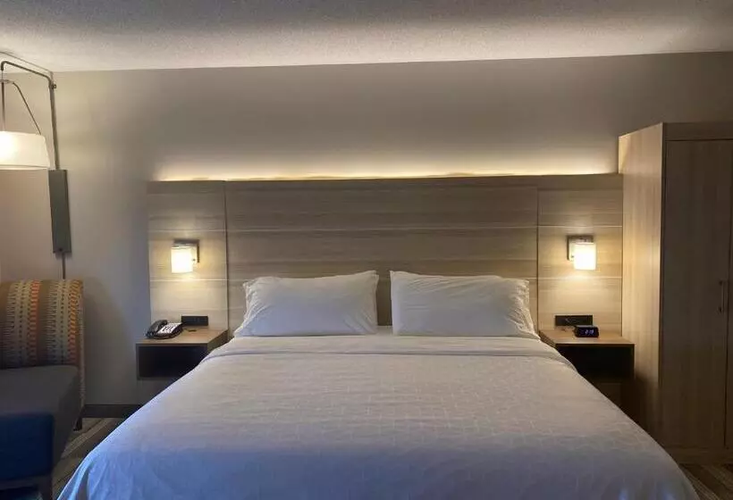 キングサイズベッドのスイートルーム, Holiday Inn Express Hotel & Suites Logansport, An Ihg