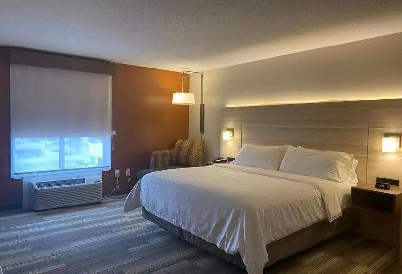 身障者適用キングサイズベッドルーム, Holiday Inn Express Hotel & Suites Logansport, An Ihg