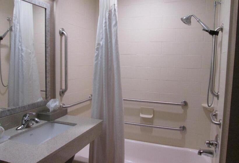 غرفة قياسية سرير كينج لذوى الإحتياجات الخاصة, Holiday Inn Express Cloverdale   Greencastle, An Ihg