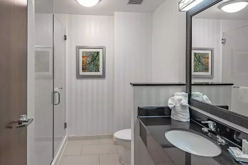 身障者適用スタンダードルーム, Holiday Inn Express Cloverdale   Greencastle, An Ihg