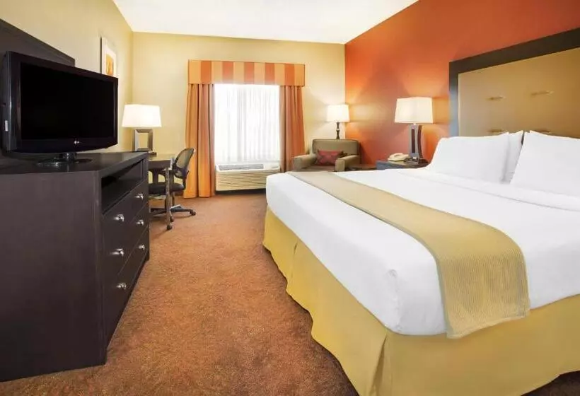 キングサイズベッドのスイートルーム, Holiday Inn Express Hotel & Suites Muncie By Ihg