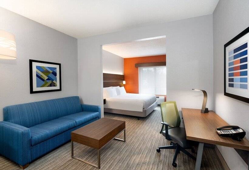 Люкс Кровать Кинг, Holiday Inn Express Hotel & Suites Tell City By Ihg