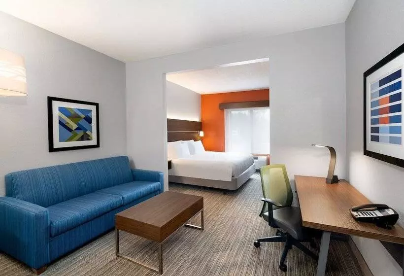 キングサイズベッドのスイートルーム, Holiday Inn Express Hotel & Suites Tell City By Ihg