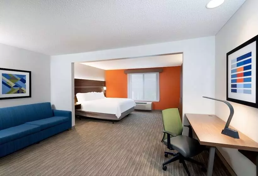 キングサイズベッドのスイートルーム, Holiday Inn Express Hotel & Suites Tell City By Ihg