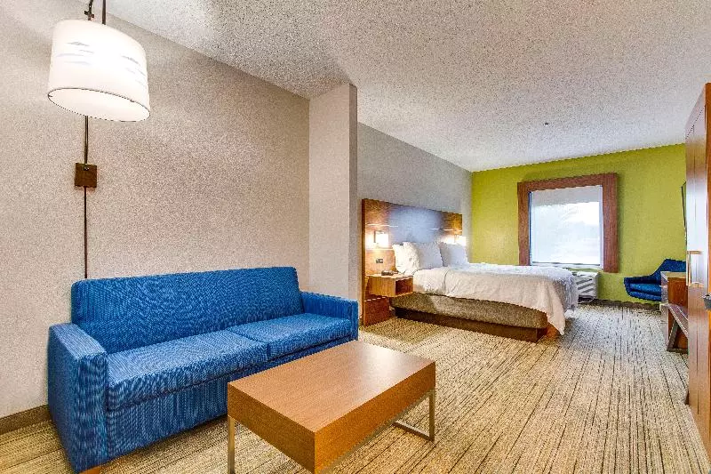 キングサイズベッドのスイートルーム, Holiday Inn Express Vincennes By Ihg
