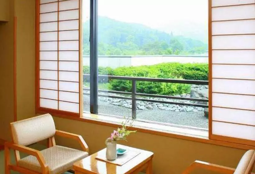 上層階スタンダードルーム, Oshu Akiu Onsen Rantei