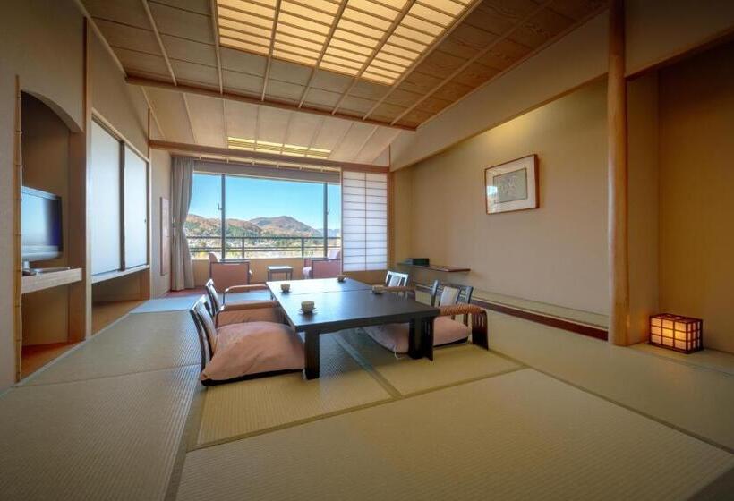 스탠다드 룸 수피리어 층, Oshu Akiu Onsen Rantei