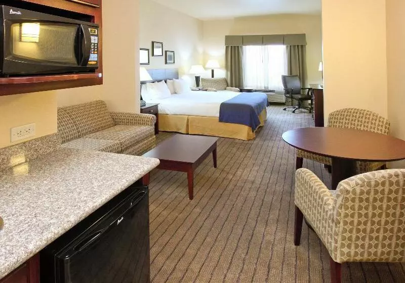 キングサイズベッドのスイートルーム, Holiday Inn Express Hotel & Suites Marshall, An Ihg