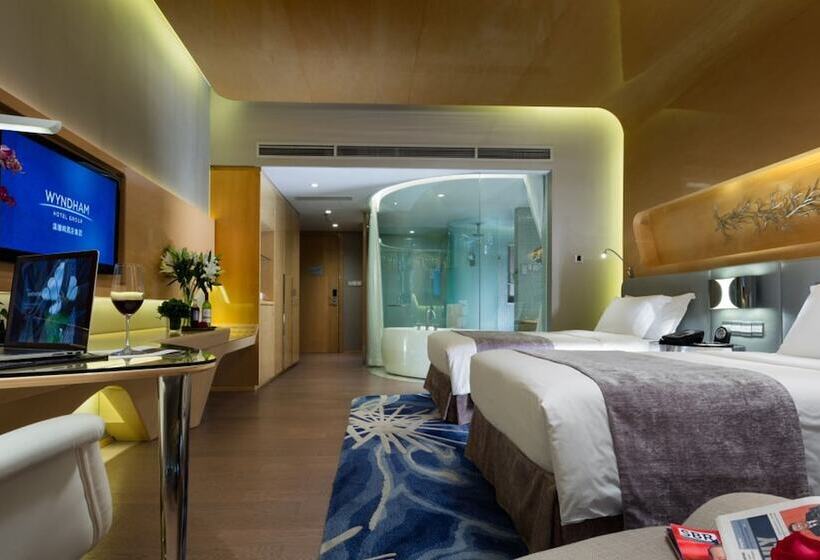 غرفة ديلوكس ذات إطلالة, Wyndham Grand Qingdao