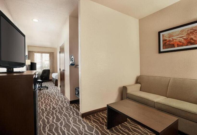 适合残疾人士使用的带超级大床的标准间, Baymont By Wyndham Clute Lake Jackson