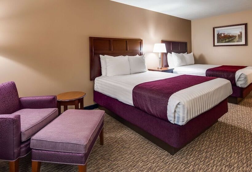 带2个双人床的标准工作室, Best Western Plus Grapevine Inn