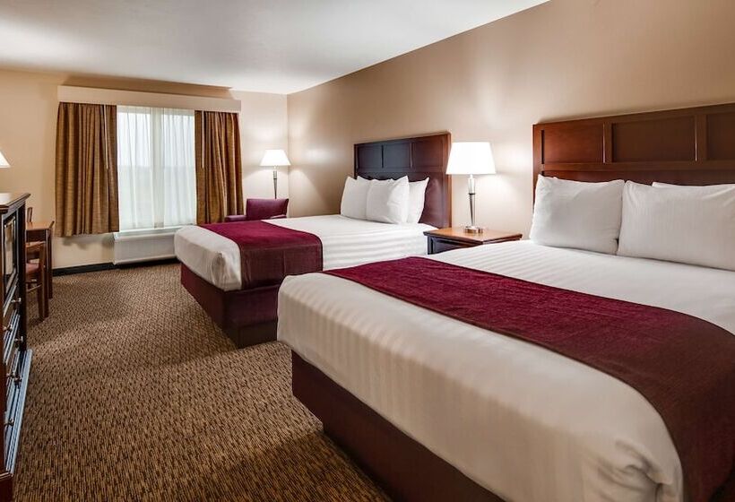 带2个双人床的标准工作室, Best Western Plus Grapevine Inn