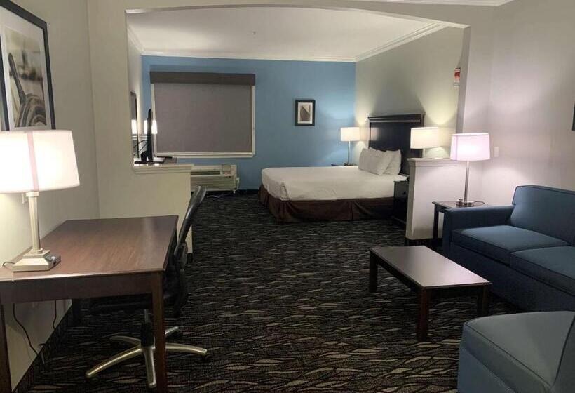 身障者適用キングサイズベッドルーム, Best Western Plus Lake Worth