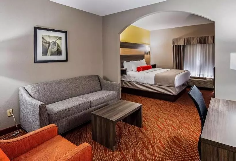 キングサイズベッドのスイートルーム, Best Western Plus Midwest City Inn & Suites