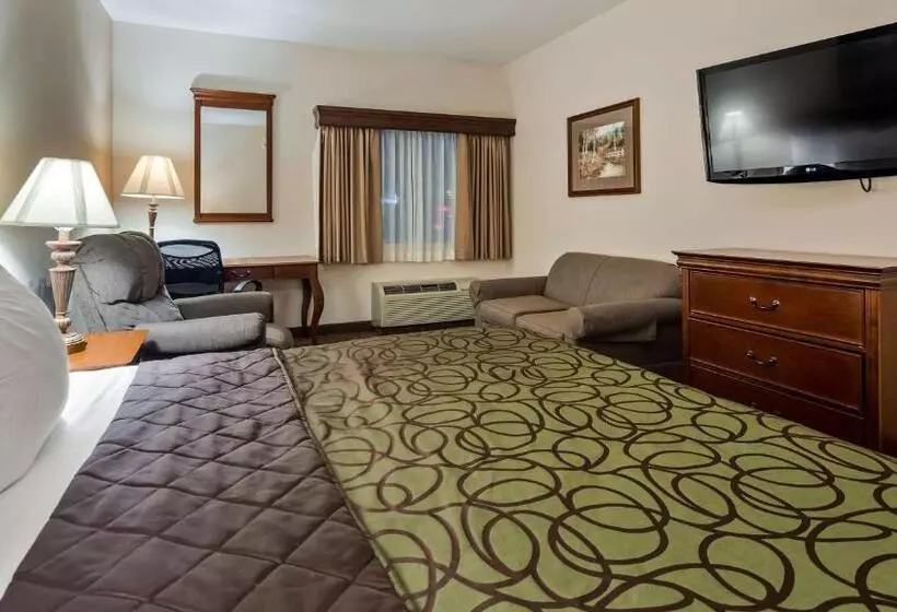 身障者適用キングサイズベッドルーム, Best Western River Cities