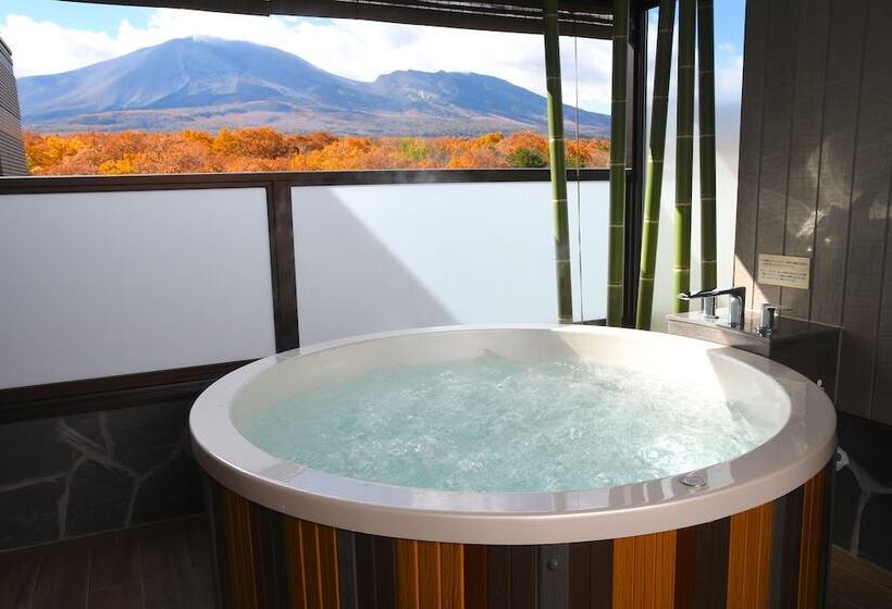 غرفة بريميوم رباعية, Karuizawakurabu Hotel 1130 Hewitt Resort