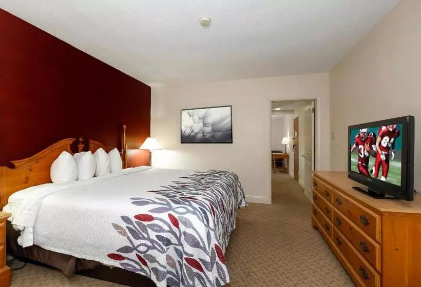 キングサイズベッドのスイートルーム, Red Roof Inn & Suites Hazleton