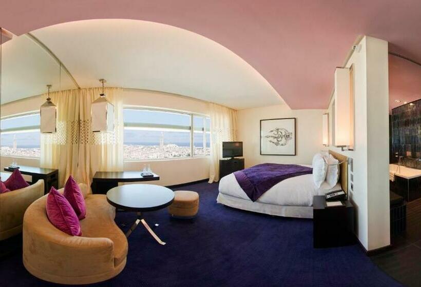带大床的豪华间, Sofitel Casablanca Tour Blanche