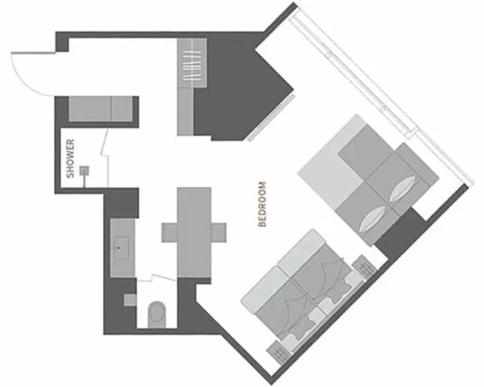 デラックスルーム, The Classic 500 Pentaz Executive Residence