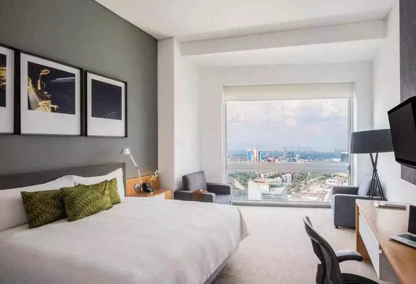 キングサイズベッドのクラシックルーム, The Paragon Hotel Mexico Santa Fe By Accor