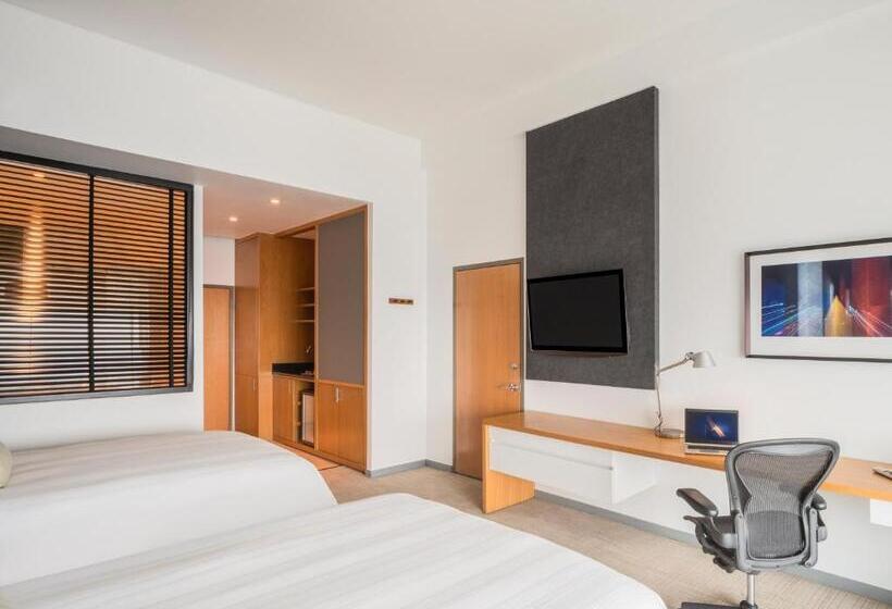 디럭스 전망 룸, The Paragon Hotel Mexico Santa Fe By Accor