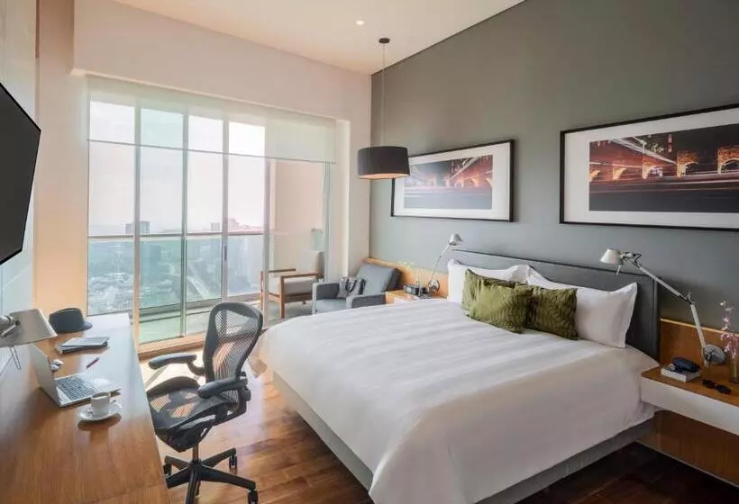 キングサイドベッドのスタンダードワンルーム, The Paragon Hotel Mexico Santa Fe By Accor