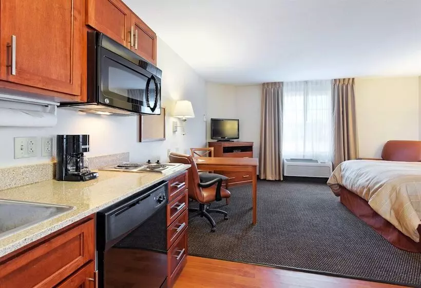 ダブルベッドのスタンダードスタジオ, Candlewood Suites Cape Girardeau By Ihg