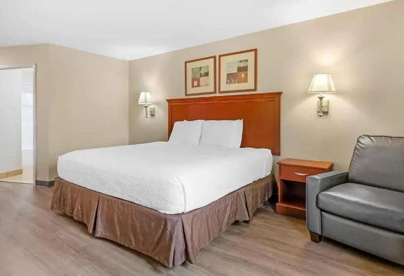 キングサイドベッドのスタンダードワンルーム, Extended Stay America Suites Bartlesville Hwy 75