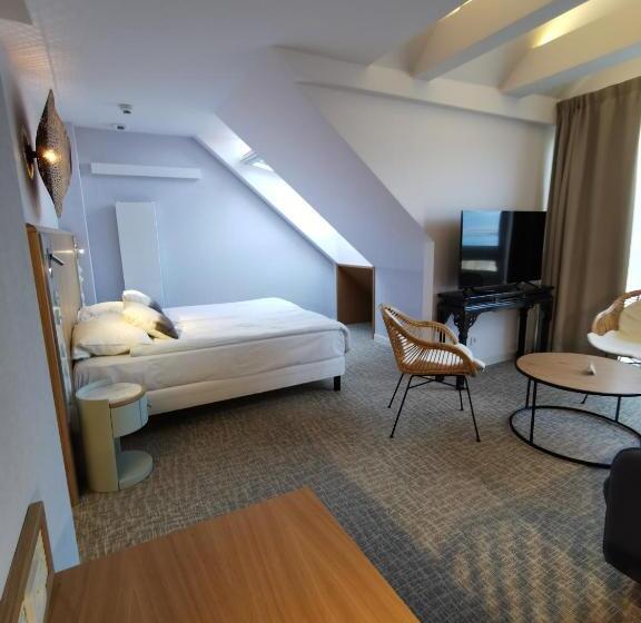 オーシャンビューデラックスルームバルコニー付き, Zhong Hua