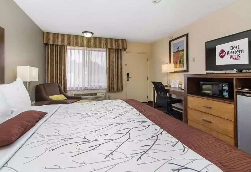 キングサイズベッドのスタンダードルーム, White Pine Inn & Suites