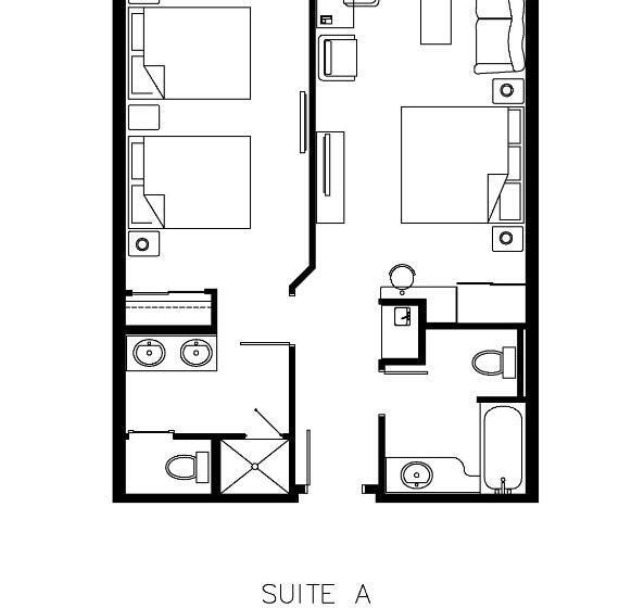 スイート（家族用）, Camrose Resort Casino